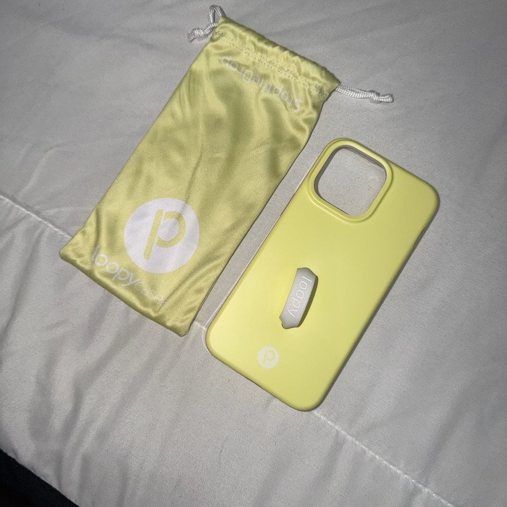 Loopy Case Yellow Phone Case
